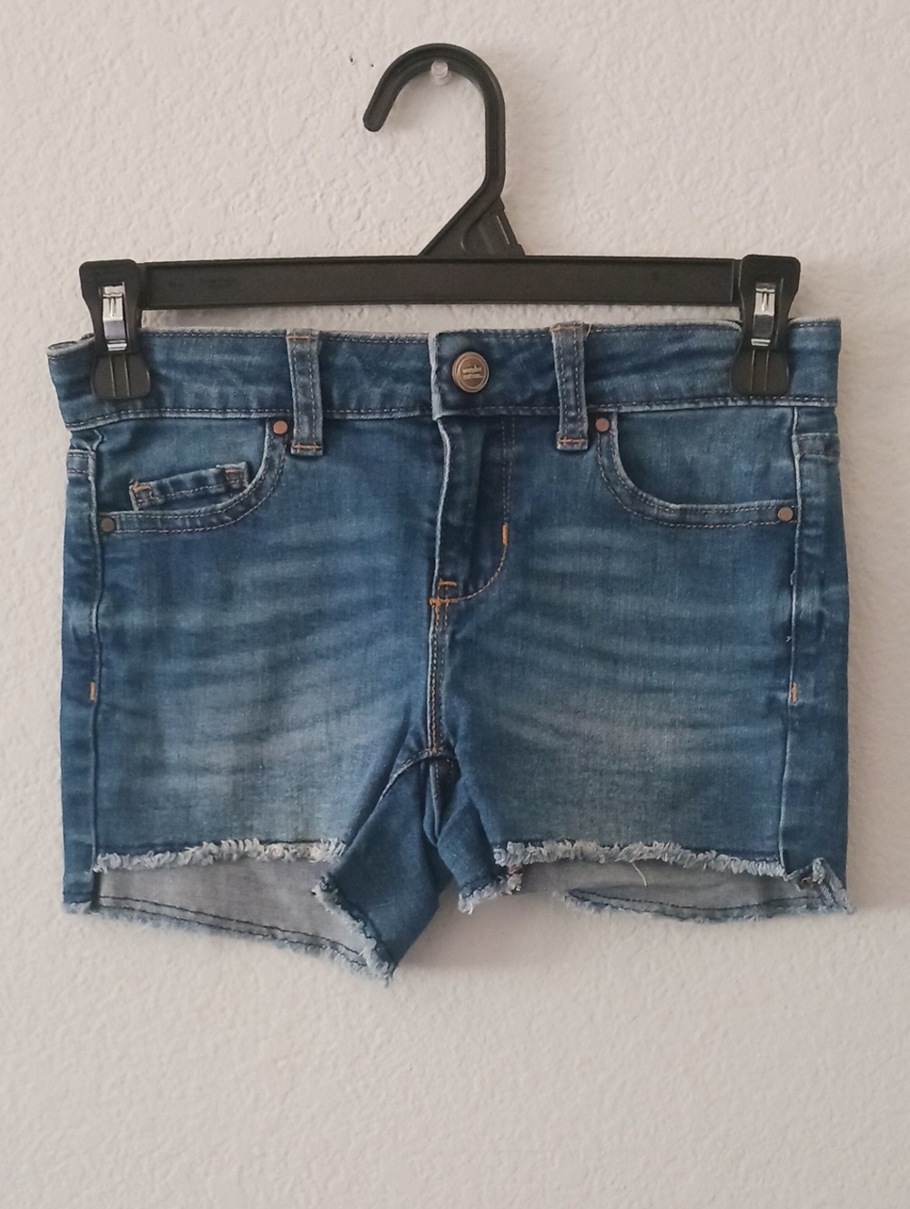 🔴10/$13❗️SALE❗️wonder nation Blue Frayed Hem Denim Shorts